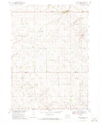 Turkey Ridge 1970 topographic map thumbnail