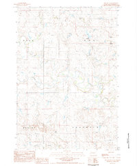 Two Buttes 1983 topographic map thumbnail