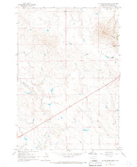 Two Top Butte West 1965 topographic map thumbnail