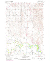 Vale NE 1951 topographic map thumbnail