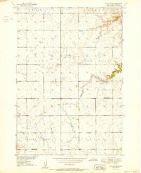 Vayland SE 1951 topographic map thumbnail