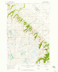 Veblen 1958 topographic map thumbnail