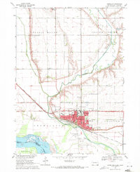 Vermillion 1969 topographic map thumbnail