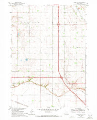 Vermillion SE 1969 topographic map thumbnail