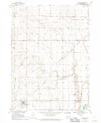Wakonda 1968 topographic map thumbnail