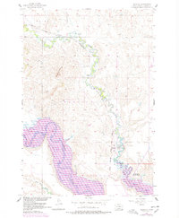 Wakpala 1956 topographic map thumbnail