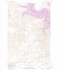 Wakpala SE 1956 topographic map thumbnail