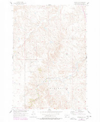 Wakpala SW 1956 topographic map thumbnail