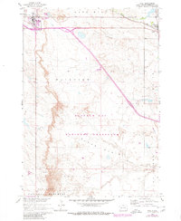 Wall 1960 topographic map thumbnail