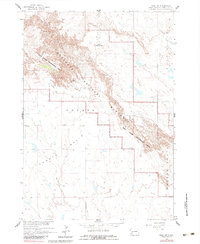 Wall SW 1960 topographic map thumbnail