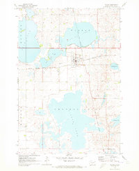 Waubay 1970 topographic map thumbnail