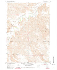 Wendte 1953 topographic map thumbnail