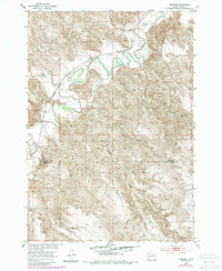 Wendte 1953 topographic map thumbnail