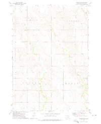 Wendte SW 1972 topographic map thumbnail