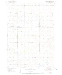 Wessington SE 1951 topographic map thumbnail