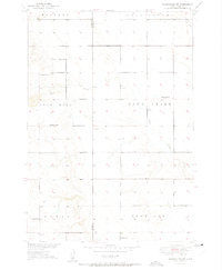 Wessington SW 1951 topographic map thumbnail