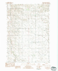 West Of Ideal 1982 topographic map thumbnail