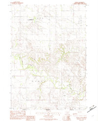 Wewela 1982 topographic map thumbnail