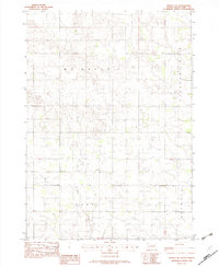 Wewela NE 1982 topographic map thumbnail