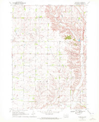 White NE 1970 topographic map thumbnail