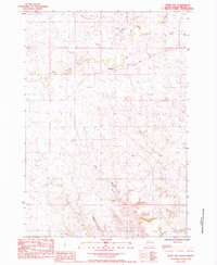 Whiteman Owl 1983 topographic map thumbnail