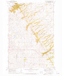 Whitestone Lake 1970 topographic map thumbnail