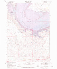 Willow Creek Butte 1973 topographic map thumbnail