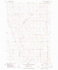 Willow Lake SW 1973 topographic map preview