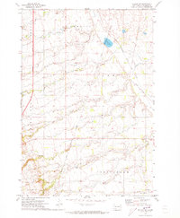 Wilmot NW 1970 topographic map thumbnail