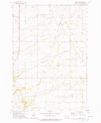 Wilmot NW 1970 topographic map thumbnail