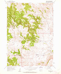 Wind Cave 1957 topographic map thumbnail