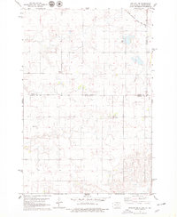 Zeeland NW 1978 topographic map thumbnail