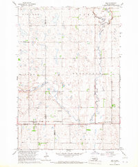 Zell 1966 topographic map thumbnail