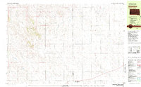 Batesland 1981 topographic map thumbnail