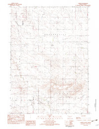 Carter 1982 topographic map thumbnail