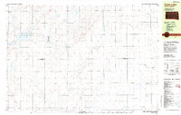 Crow Lake 1982 topographic map thumbnail