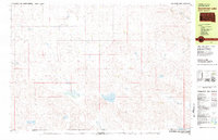 Scotchman Lake 1981 topographic map thumbnail