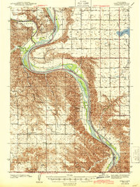 Iona 1944 topographic map thumbnail