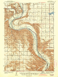 Iona 1944 topographic map thumbnail