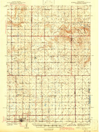 Kimball North 1941 topographic map thumbnail