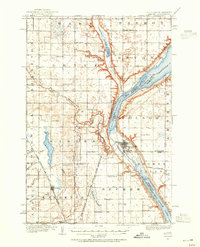 Peever 1916 topographic map thumbnail