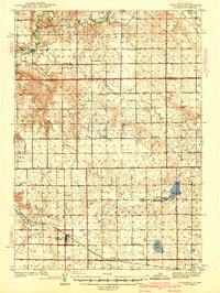 Pukwana 1941 topographic map thumbnail