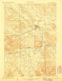 Redwater 1907 topographic map thumbnail