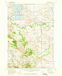 Saint Onge 1954 topographic map thumbnail