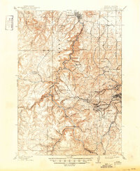 Spearfish 1915 topographic map thumbnail