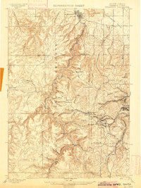 Spearfish 1900 topographic map thumbnail