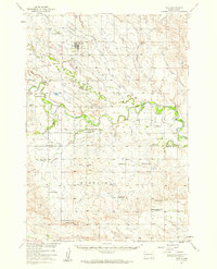 Vale 1951 topographic map thumbnail