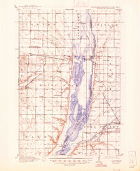 White Rock 1918 topographic map thumbnail