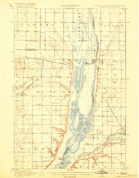 White Rock 1918 topographic map thumbnail