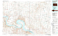 Big Bend Dam 1985 topographic map thumbnail